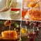 4PCS Wooden Honey Dipper Stirrers for Mixing, Drizzling, and Dispensing Honey